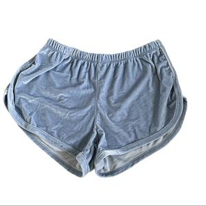 Brandy Melville Velour Shorts